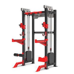 Unisex Multi-funzionale All-<span class=keywords><strong>in</strong></span>-one attrezzature da palestra cavo Crossover macchina Smith Fitness Squat Power Rack <span class=keywords><strong>esercizi</strong></span> per la schiena - Product Image 5