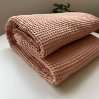 Custom Low MOQ Baumwolle Waffel decke Big Der große Bienenstock Weighted Blanket Luxury Quality
