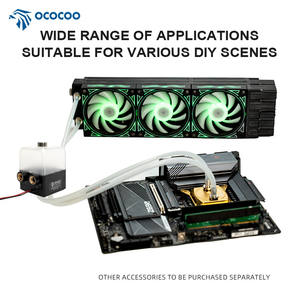 OCOCOO IRM Équipement OC-75A-12V Grand Débit Ordinateur Système De Refroidissement Par <span class=keywords><strong>Eau</strong></span> 4pin Roulement En Céramique 25dBA <span class=keywords><strong>Bruit</strong></span> 18W - Product Image 4