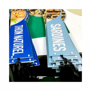 Affiche publicitaire EL pour <span class=keywords><strong>suspension</strong></span> au <span class=keywords><strong>plafond</strong></span>, double face. Les acheteurs voient votre publicité de toutes les directions. Affichage à 360 degrés - Product Image 5