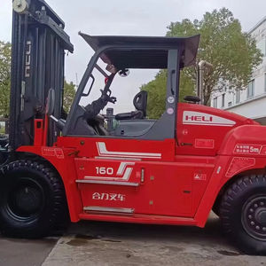 Montacargas Diésel <span class=keywords><strong>Hangzhou</strong></span> Heli, 95% Nuevo, Usado, Capacidad de Elevación de 10-16 Toneladas, 6-9 m, 2-3 Etapas, Desplazamiento Lateral, Bomba Apiladora, Componente Principal - Product Image 1