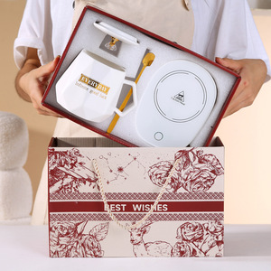 Bộ quà tặng doanh nghiệp: Bộ cốc sứ giữ nhiệt kèm túi quà tặng, in logo theo yêu cầu, quà tặng doanh nghiệp cao cấp - Product Image 4