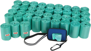 Bolsas Biodegradables y Compostables para Desechos de Mascotas, Bolsas de Almidón de Maíz para Excrementos de Perro, con Etiqueta Personalizada, Venta al Por Mayor - Product Image 3