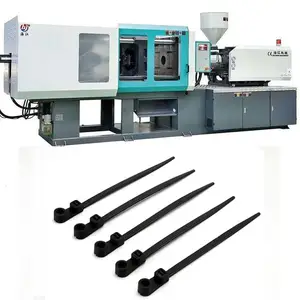 Hydraulic Preform Injection Cable Tie Machine Easy to Operate for Manufacturing Plant Processing PET ABS PP PC Plastic