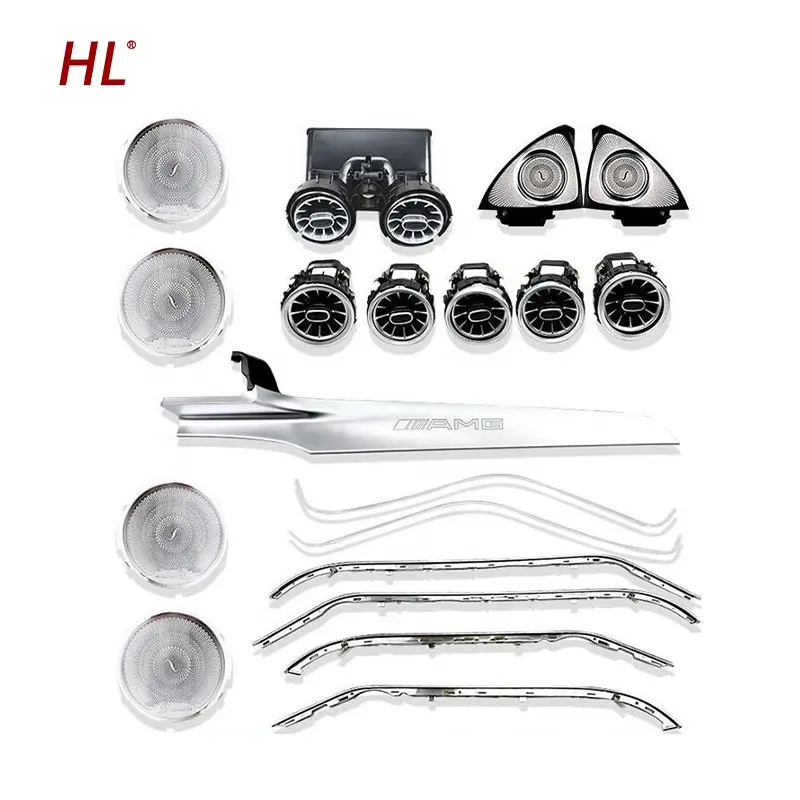 Most Popular Auto Lighting System Ambient Light Kit Car LED Styling Car Interior Ambient Lights For Mercedes Benz W205/X253
