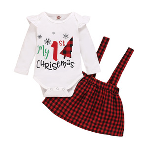 Ensemble de 2 pièces pour bébés filles, vêtements pour enfants en bas âge, t-shirt, hauts et shorts, pantalons - Product Image 5