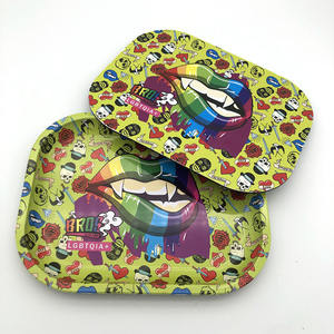 มังกร Bros คุณภาพดียี่ห้อของฉันถาดโลหะสำหรับยาสูบ18*14ซม - Product Image 5