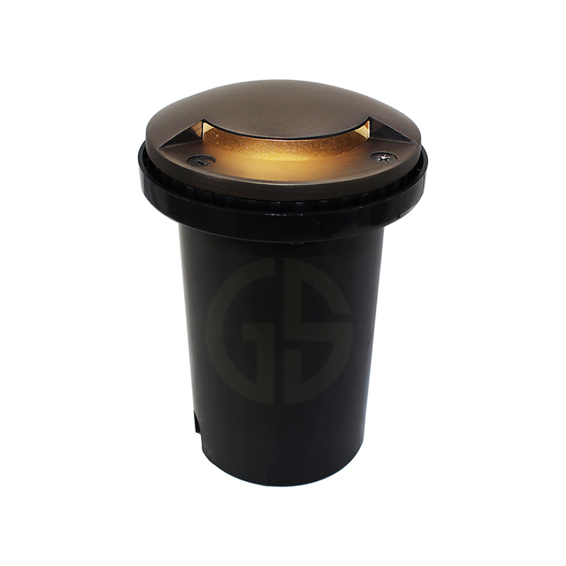 Low Voltage 12V AC/DC MR16 Waterproof Brass Landscape Light In-ground Light with One Way Garden Light