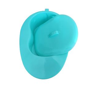 Bacinica con asa y tapa de plástico grueso para pacientes mayores, mujeres embarazadas y recién nacidas - Product Image 1