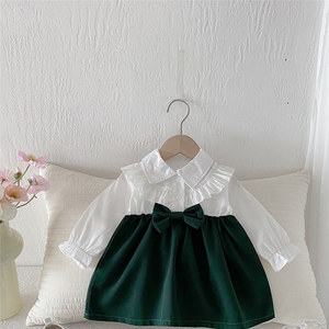 Robe de princesse élégante pour bébés et tout-petits, printemps-automne, vêtements pour enfants, filles, premier anniversaire - Product Image 2