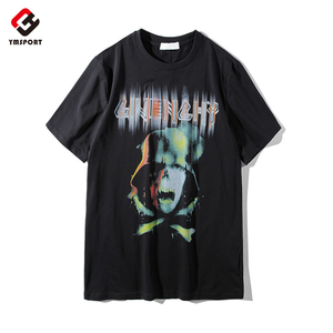 Chất Lượng Cao Trống Trọng Lượng Nặng Quá Khổ Áo Thun In Ấn Người Đàn Ông Của T-Shirts 100% Cotton Tùy Chỉnh T Áo Sơ Mi Cho Nam Giới - Product Image 1