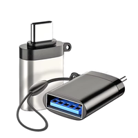 Adaptor USB C OTG Cepat USB 3.0 ke Adaptor Tipe C untuk Macbook Pro Xiaomi Mi 10 Mini Adaptor USB Kabel Konverter OTG Tipe-C