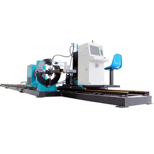 Piping fabbricazione macchine cnc tubo quadrato cutter/cnc macchina di taglio del tubo quadrato/al plasma taglio laser