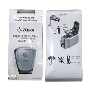 <span class=keywords><strong>Ruban</strong></span> d'imprimante couleur authentique <span class=keywords><strong>Zebra</strong></span> <span class=keywords><strong>ZC300</strong></span> ZC100 YMCKO pour cartes d'identité 800300-250CN 200 Images Tape Printer - Product Image 2