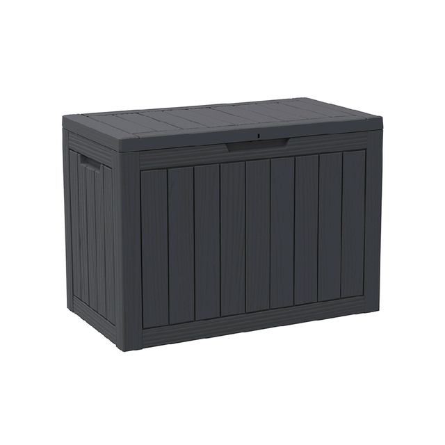 Durable Weatherproof Plastic 45Gal 170L Garden Storage Container Outdoor Deck Box with High Resistance
