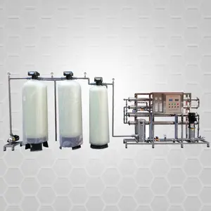2000lph Waterbehandelingsapparatuur Zuiveringssysteem Rivierwater Naar Mineraaldrinkwater Ro Filter