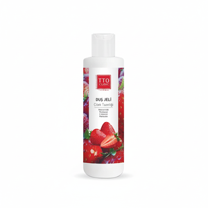 Gel Douche Fraise TTO Clinic 250ml Hydratant Nourrissant Rafraîchissant Revitalisant pour la Peau Vitamine E Niacinamide Panthénol - Product Image 2