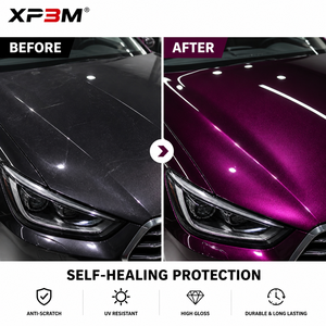 Film de protection de peinture (PPF) XP3M Paint RS Pearl Grape Purple OEM brillant en TPU, 7,5 mil, auto-réparant, anti-rayures, anti-jaunissement - Product Image 4