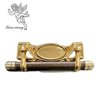 Poignée de barre pivotante pour cercueil, modèle TX-S06, design ovale, quincaillerie funéraire en plastique, fournisseur d'articles funéraires