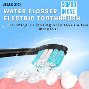 Cepillo de dientes eléctrico con hilo dental de agua de 600 ML y cepillo de dientes combinado con <span class=keywords><strong>irrigador</strong></span> bucal <span class=keywords><strong>Denta</strong></span> Flosser de agua para Limpieza de dientes - Product Image 2