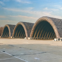 Structures gonflables en PVC imperméable haute performance, hangars pour avions, tentes de stockage, résistantes aux intempéries, faciles à installer