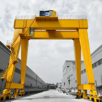 Grue portique à double poutre Schneider Electric pour l'extérieur, avec crochet forgé, pour l'exploitation minière du Henan