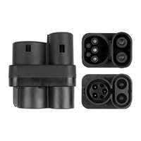 Adaptateur de charge rapide CCS1 vers CCS2 250 kW 250 A 1000 V CC avec protection IP54 pour véhicules électriques européens – Nouveau