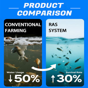 Système d'aquaculture à recirculation RAS de qualité supérieure Équipement durable de pisciculture et d'aquaculture - Product Image 5