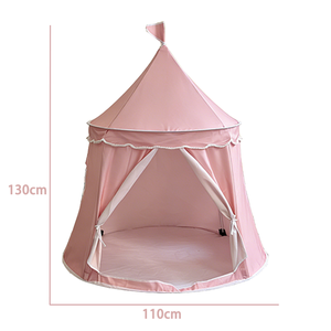 Tienda de Campaña Infantil Portátil de Juguete, Diseño de Princesa Rosa, Tipo Yurta, para Niños, Gran Espacio, <span class=keywords><strong>Castillo</strong></span>, para Niños y Niñas - Product Image 6