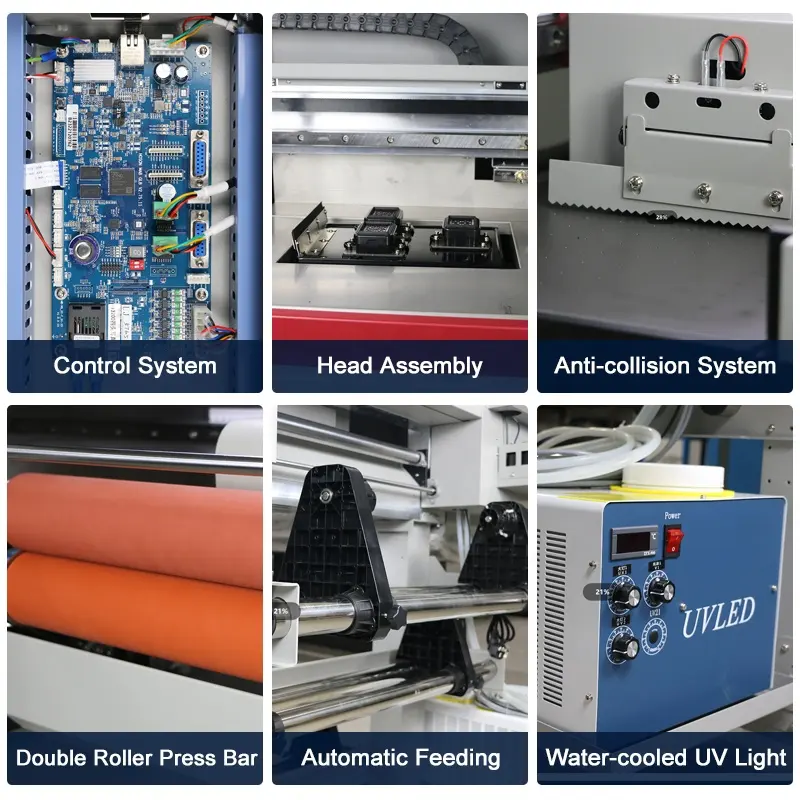 LETOP A3 UV Dtf स्वचालित इंकजेट प्रिंटर वार्निश प्रिंटिंग प्लॉटर रोल वाटरप्रूफ डिजिटल स्टिकर प्रिंटिंग मशीन बिक्री के लिए