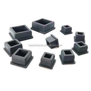 Tù<span class=keywords><strong>y</strong></span> Chỉnh Hình Chữ Nhật Vuông Vòng Ống Nút T Hình Dạng Silicone Cao Su End Cắm - Product Image 4