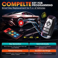 Clé intelligente universelle Autel IKEY pour voiture, accessoires télécommande, programmation de clés pour véhicules Nissan, Toyota, Hyundai, Honda, Ford, GM, Chrysler