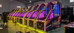 Machine de jeu d'arcade de tir au basket-ball et de boxe, à monnayeur, pour intérieur et extérieur, en métal, pour divertissement - Product Image 6