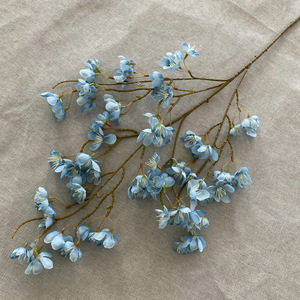 Wholesale Artificial Apple Blossoms Bulk Silk Flower <b>Spray</b> for Wedding Event Venue Hotel Mall Display Floral Decor - Product Image 6