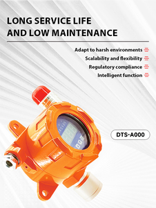 เครื่องตรวจจับก๊าซคาร์บอนมอนอกไซด์แบบคงที่ DUOTESI, ATEX/CE, สีส้ม-ดำ, สำหรับโรงงานผลิตเหล็กกล้ารีดร้อน (DRI) จากโรงงานที่ได้รับการรับรองมาตรฐานไฮเทค - Product Image 6
