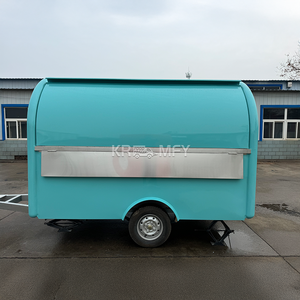 Camion de restauration mobile d'extérieur, remorque de vente de snacks et de glaces, chariot de vente de restauration rapide, camions de restauration entièrement équipés - Product Image 3