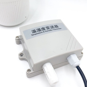 <span class=keywords><strong>Capteur</strong></span> de température et d'humidité extérieur résistant aux intempéries IP65 anti-pluie et anti-neige avec sonde externe RS485 Modbus pour l'agriculture - Product Image 1