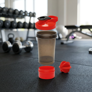 Plastic <b>Shaker</b> <b>Bottle</b> With Flip Lid Bpa Free 600ML For Gym Adults Direct Drinking Sports Design - Product Image 2