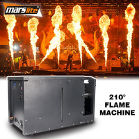 Éclairage Audio vidéo professionnel Pro Fire Flame Machine Équipement de flamme à tête mobile à 210 degrés pour les concerts en plein air DJ Stages
