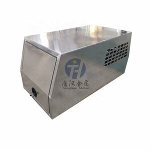 Caja <span class=keywords><strong>de</strong></span> <span class=keywords><strong>Transporte</strong></span> para Perros <span class=keywords><strong>de</strong></span> Aluminio Personalizada para Camioneta con Asa <span class=keywords><strong>de</strong></span> Cola <span class=keywords><strong>de</strong></span> Ballena, Cierre y Ventana - Product Image 4