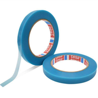 Ruban adhésif acrylique simple face Tesa 64250 bleu clair pour la fixation de meubles sans trace pour imprimante, scanner et copieur