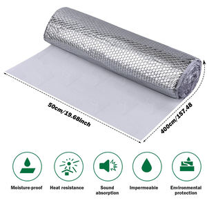 Tapis insonorisant en caoutchouc butyle Alubutyl pour l'isolation du bruit audio de la voiture et l'amortissement des vibrations - Product Image 2