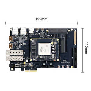บอร์ดพัฒนา FPGA XCKU040 XCKU060 บอร์ดพัฒนา Kintex โมดูล PCBA จอ LCD 4.3 นิ้ว, ADC ความเร็วสูง (250M) - Product Image 4
