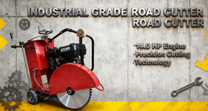 Gear Drive Type Semi Auto <b>Walk</b> Road Cutter Asphalt Road Cutting <b>Machine</b> - Product Image 6