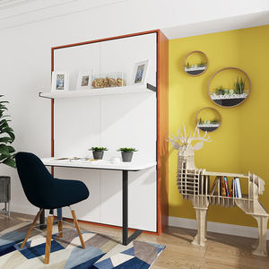 Muebles Modernos Transformables, Camas Plegables Ocultas Tipo Murphy, <span class=keywords><strong>Cama</strong></span> Abatible con Escritorio - Product Image 1