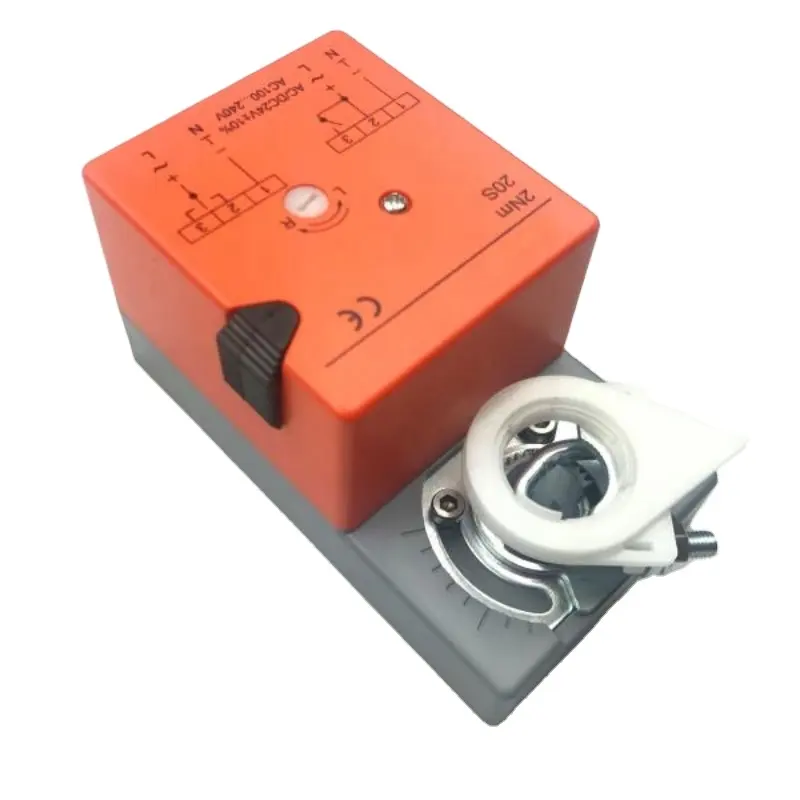 2Nm変調制御24V CE承認Motorized Damper Actuator 220V 12V 230V HVAC MOTOR