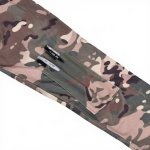 T-shirts tactiques à manches longues pour hommes, polyester, séchage rapide, ajustables, pour la chasse et la pêche - Product Image 3