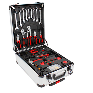 Sản Phẩm Mới 187Pcs Phần Cứng Công Cụ Dụng Cụ Dụng Cụ Tay Kết Hợp Cờ Lê Bộ Ratchet Ổ Cắm Thép Cờ Lê Tay Công Cụ Kit - Product Image 5