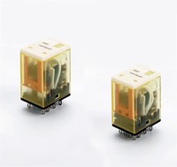 ELEWIND ORU2FL Sakelar Relai Elektromagnetik Daya Tinggi Kecil 2 & 4 Set Coil DC12V DC24V