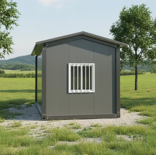 Flat Pack Modular Container House Fast Assembled Waterproof Windproof Modern Design for Exhibition Center Temporary Exhibition